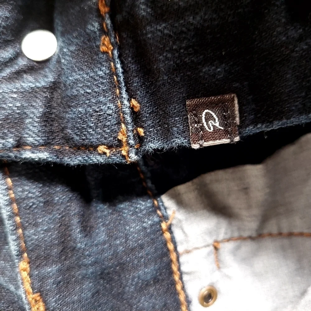 Chicos Blue Denim‎ Charm Jeans Platinum Rhinestones Bling  Flare Bootcut Stretch - Picture 6 of 12